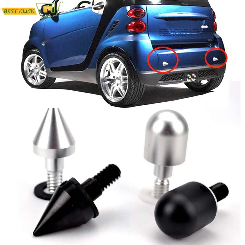 Car Rear Bumper Spike Guard Protector for Benz SMART Fortwo W 451 W451 2008 2009 2010 2011 2013 2014