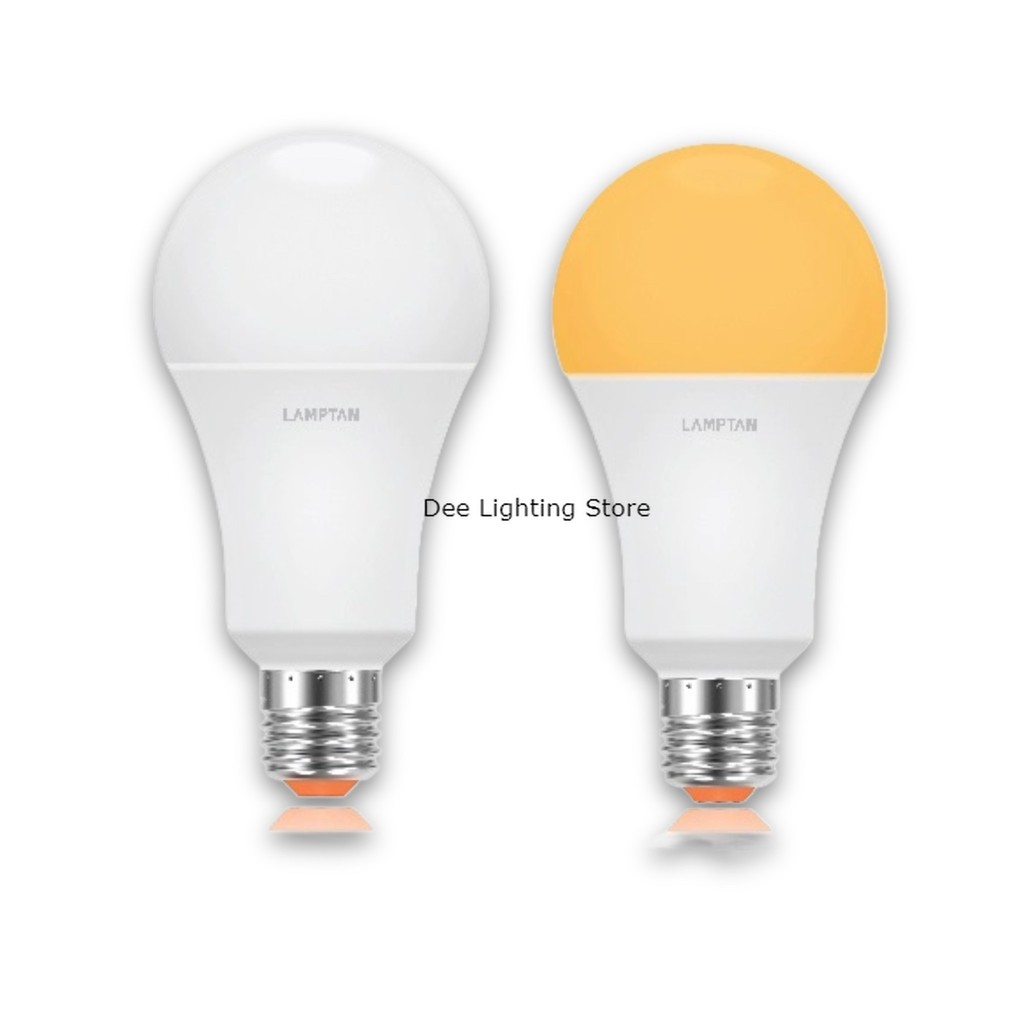 LAMPTAN LED Bulb หลอดไฟแอลอีดี 5W 7W 9W 11W 14W ขั้ว E27 แสงขาว daylight แสงเหลือง warm white