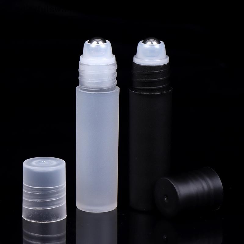สีสันswallowfly 5ml ขวดโรลออนพลาสติกลูกบอลลูกกลิ้งสแตนเลสภาชนะเปล่า COD