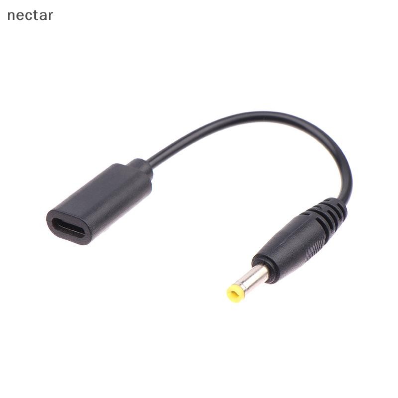 Tar 1 ชิ้น USB C สายชาร์จอะแดปเตอร์แปลงสายไฟประเภท C สําหรับ PSP2000/3000 เกม Power Line อะแดปเตอร์สายชาร์จ N
