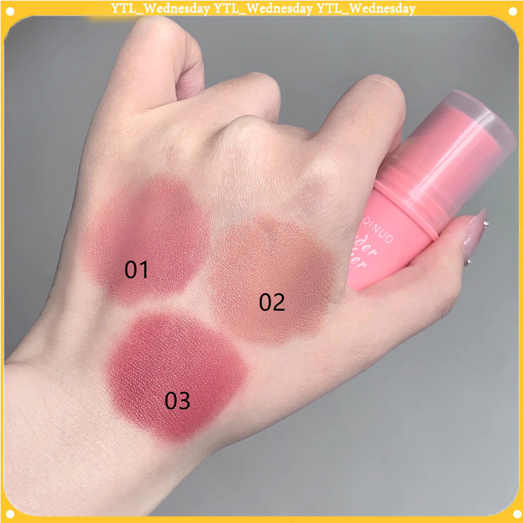 YTL บลัชออน 3 สี กระจ่างใส กันน้ำ เนื้อแน่น ติดทน thumbnail 3