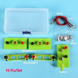 GeeToy ของเล่นการศึกษา DIY วงจรพื้นฐาน การเรียนรู้ไฟฟ้า ชุดทดลองวิทยาศาสตร์สำหรับเด็ก