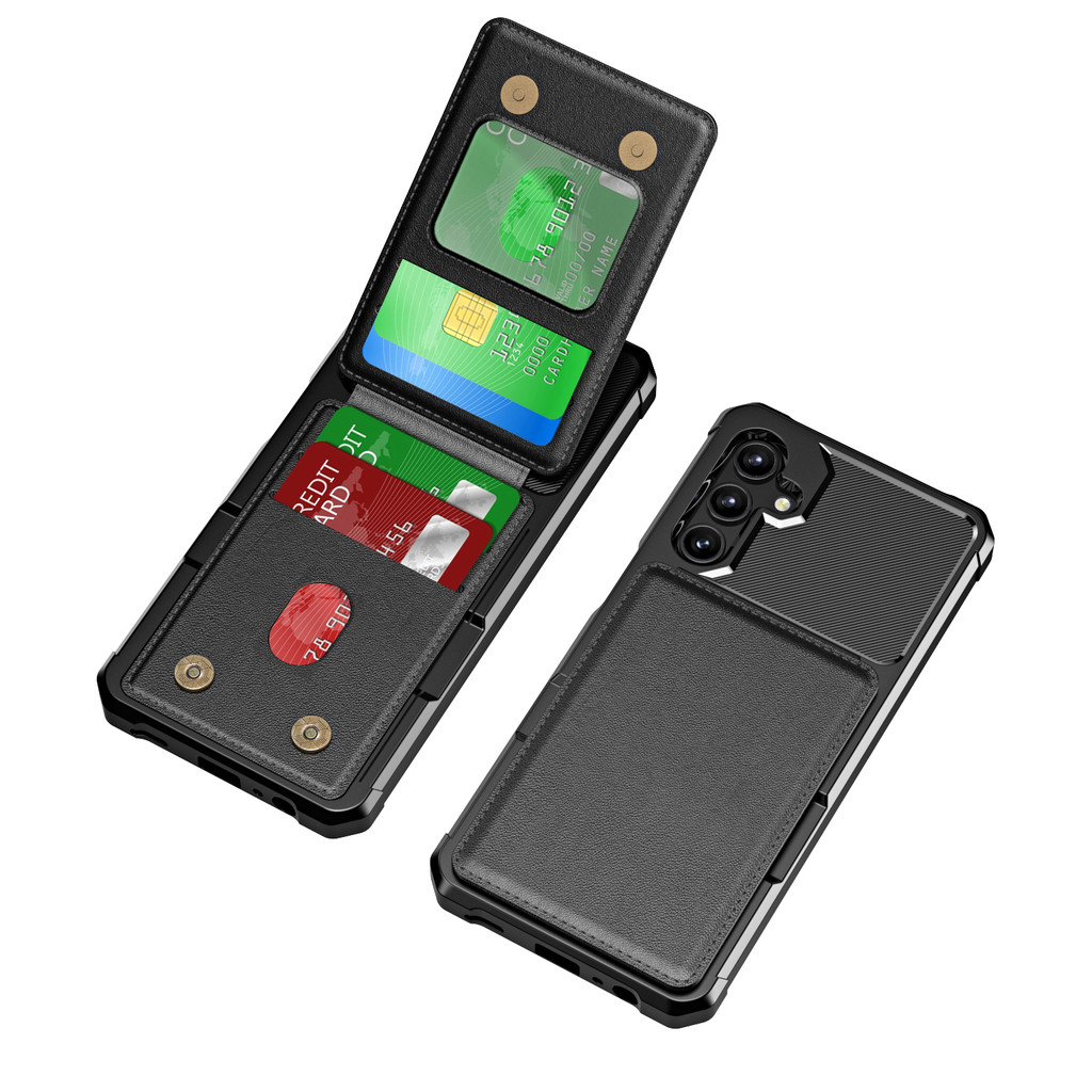 SAMSUNG ผู้ถือบัตรเคสโทรศัพท์สําหรับsamsung Galaxy S25 Ultra S24 FE S23 S21 S22 A56 A36 A26 A16 A55 A35 A15 A54 A34 A23 5G A05 A05S 4G