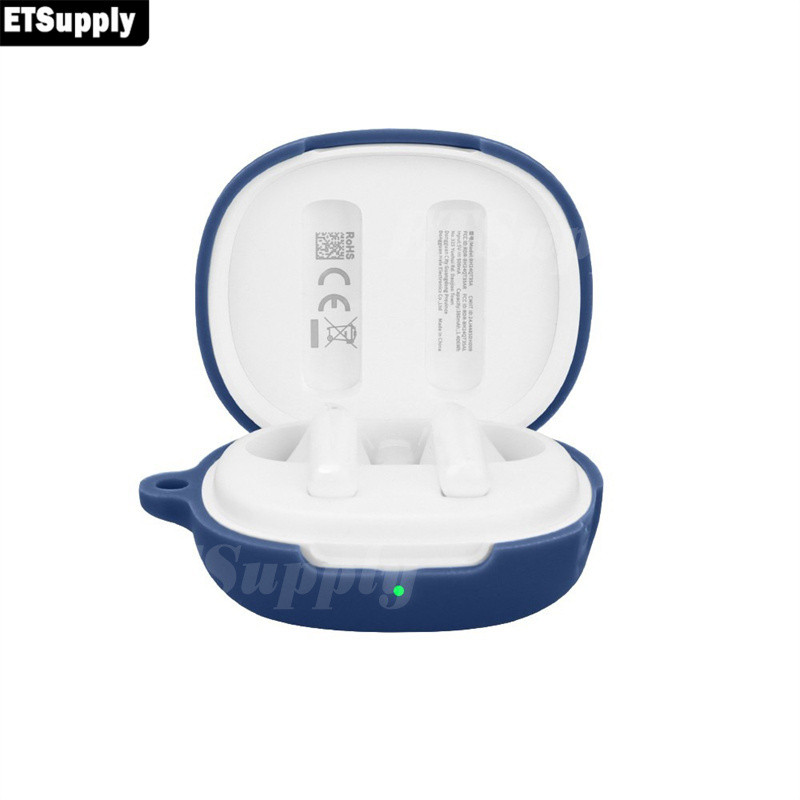 เคส QCY AilyBuds E10 หูฟังสเตอริโอซิลิโคนอ่อนนุ่มป้องกันฝาหลังบางสําหรับ QCY AailBuds E10 หูฟังสเตอร