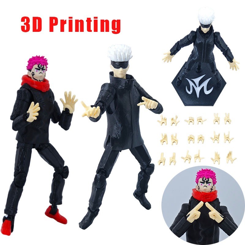 Lucky 13 Action Figure Dummy 13 Jujutsu Kaisen 3d การพิมพ์ T13 Action Figure Gojo