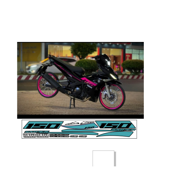 [ VIP ] สติ๊กเกอร์ REMOVABLE EXCITER 150 PREMIUM สีหลากหลาย