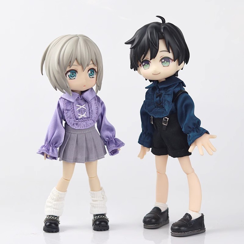 Ob11 เสื้อผ้าเด็ก Gothic เสื้อ gsc bjd ตุ๊กตา ufdoll Mori Baa ยุโรปสไตล์เสื้อ bjd ตุ๊กตา p9 เสื้อผ้า ราคา ถูกที่สุด ดีลบีเคเค แกลเลอรีภาพที่ 4