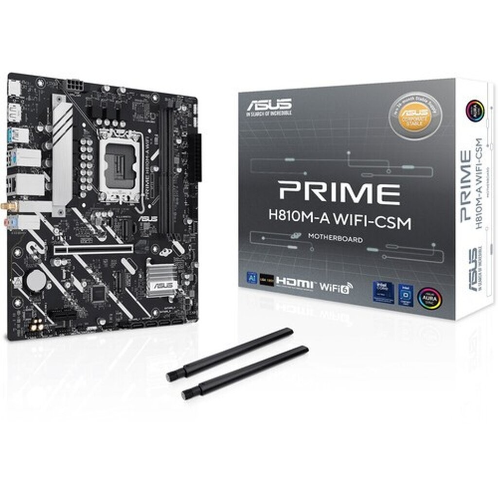 ASUS PRIME H810M-A WIFI CSM LGA 1851 M-ATX Motherboard