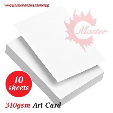 การ์ดอาร์ต A4 310gsm (10s)