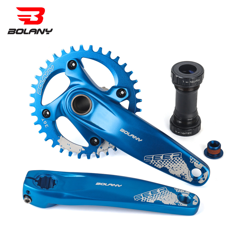Bolt-on จักรยาน Crankset อลูมิเนียม ultralight สำหรับจักรยานภูเขา