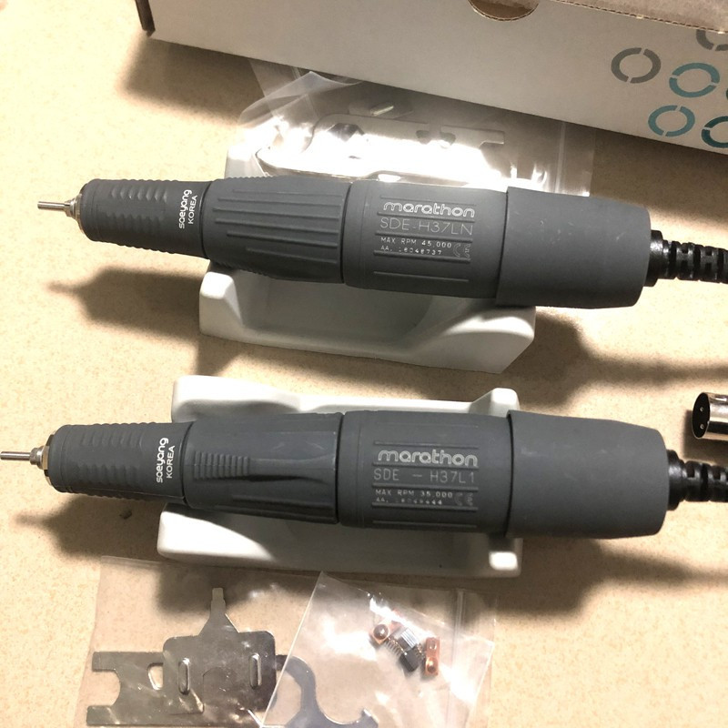2023NEW STRONG 210 45000RPM 35K&45K RPMMARATHON ด้ามจับขัดเงา Micromotor 2.35mm