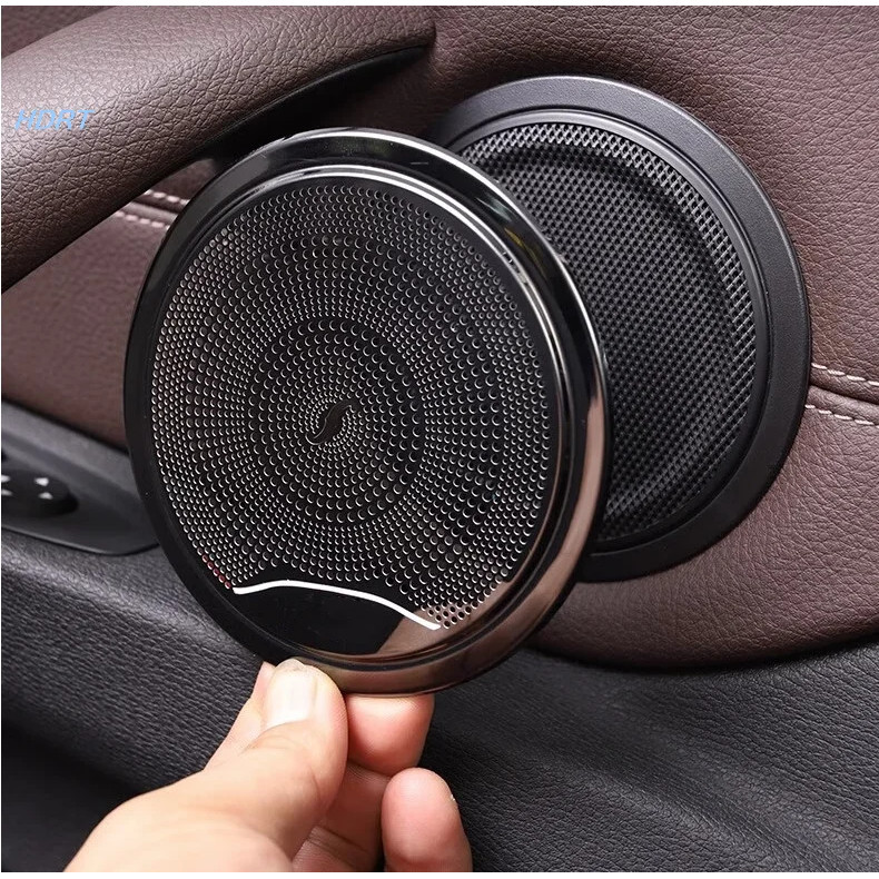 สแตนเลสรถประตูลําโพงฮอร์นกรอบตกแต่งสําหรับ BMW 3 Series F30 F31 F35 2013-2019 ปี