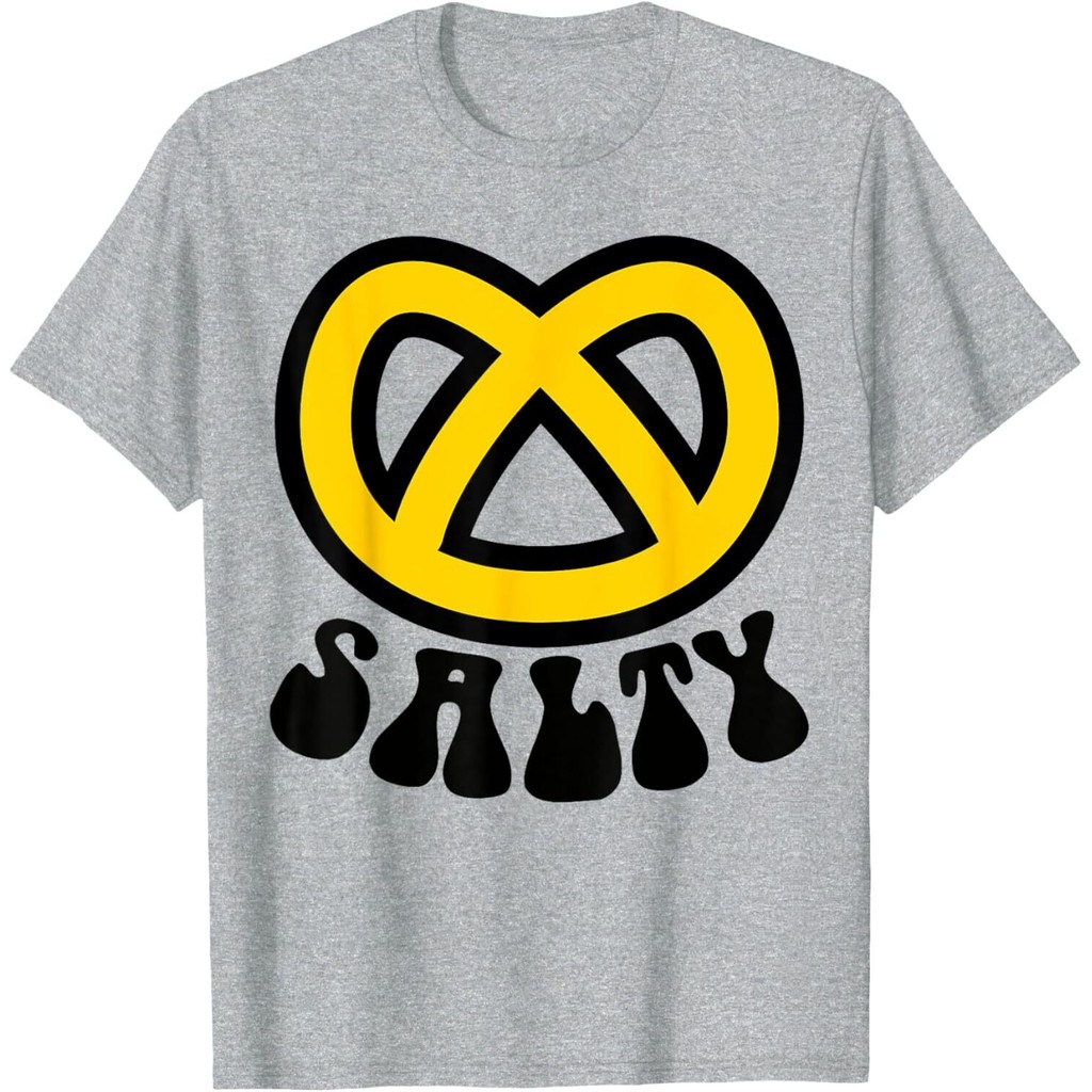 Soft Salt Salty Pretzel T-Shirt Men T-Shirt