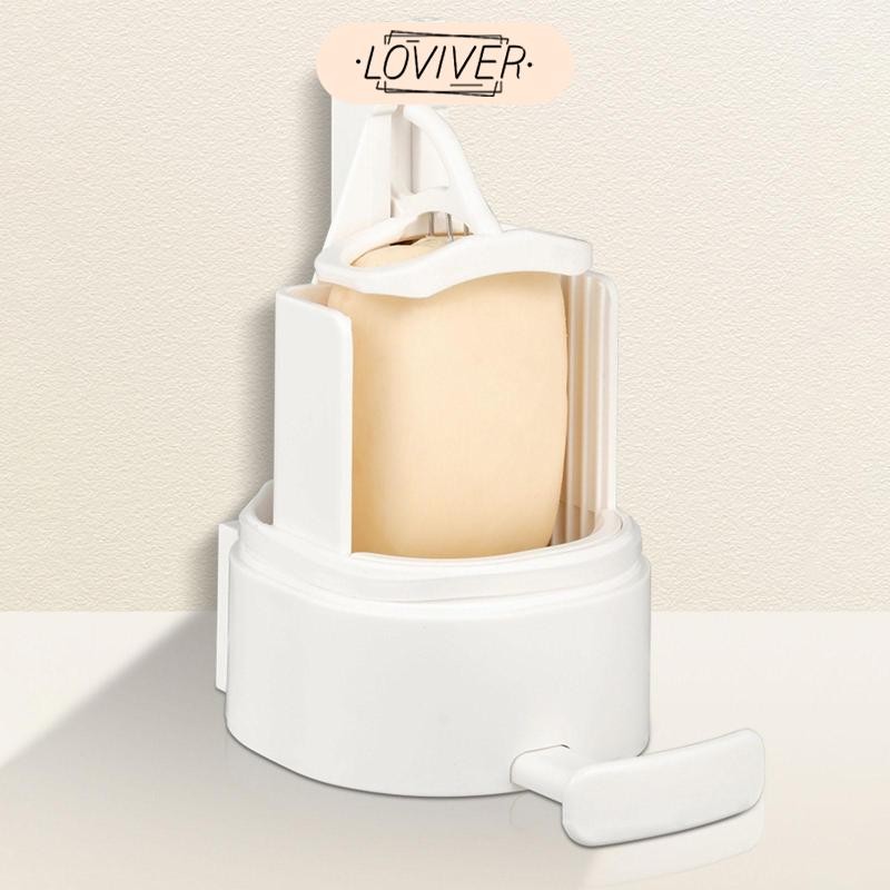 LOVIVER ตู้ทําสบู่บดผงสบู่บดกล่องสําหรับอพาร์ทเมนท์ห้องพักผ่อน