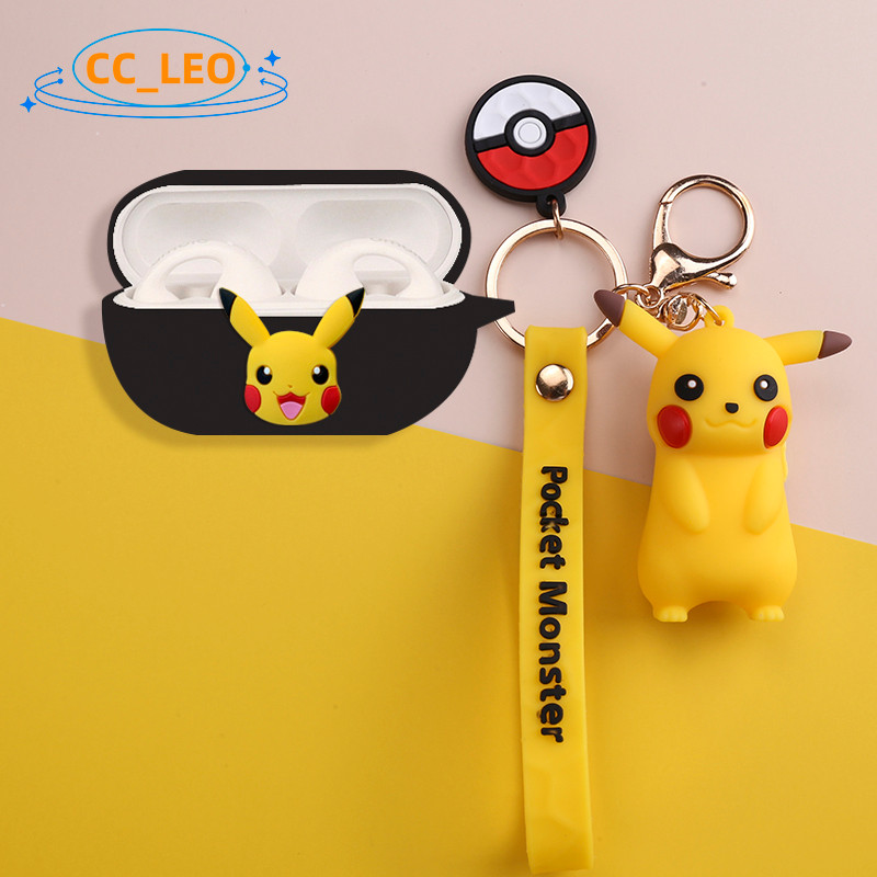 For Sony Ambie AM-TW02 Case Cute Pokémon Pikachu Keychain Pendant Cartoon Snoopy Doraemon Sony Ambie