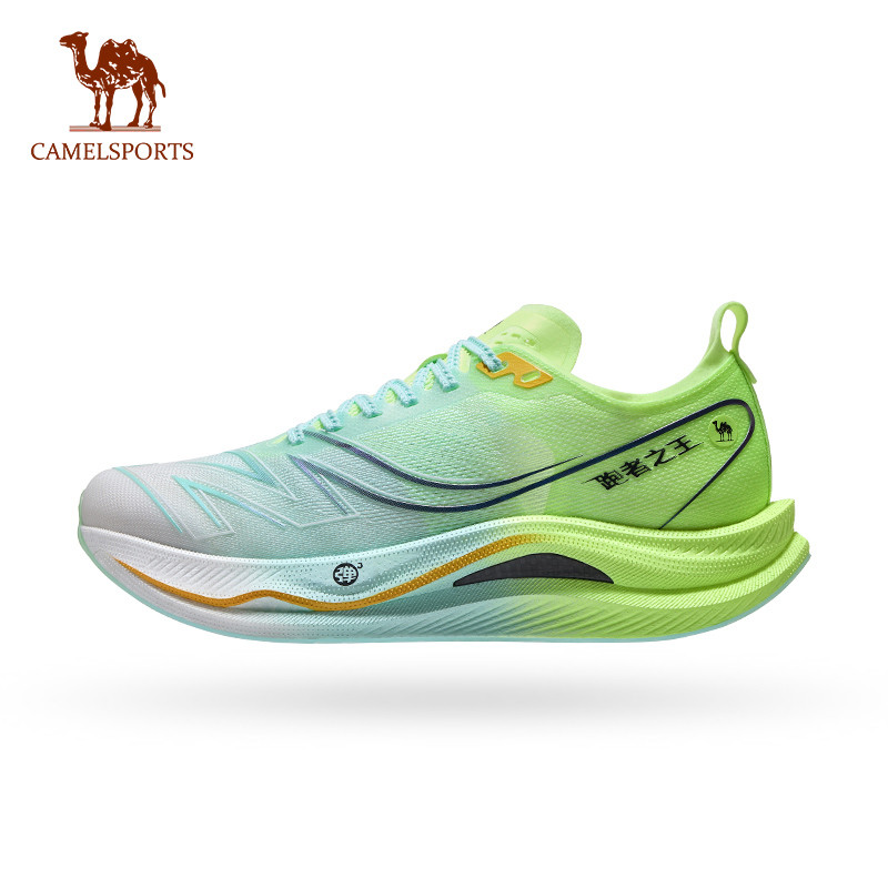 CAMEL SPORTS รองเท้าวิ่งข้ามประเทศสําหรับผู้หญิงผู้ชาย การดูดซับแรงกระแทกในการแข่งขันระดับมืออาชีพระบายอากาศได้ดี