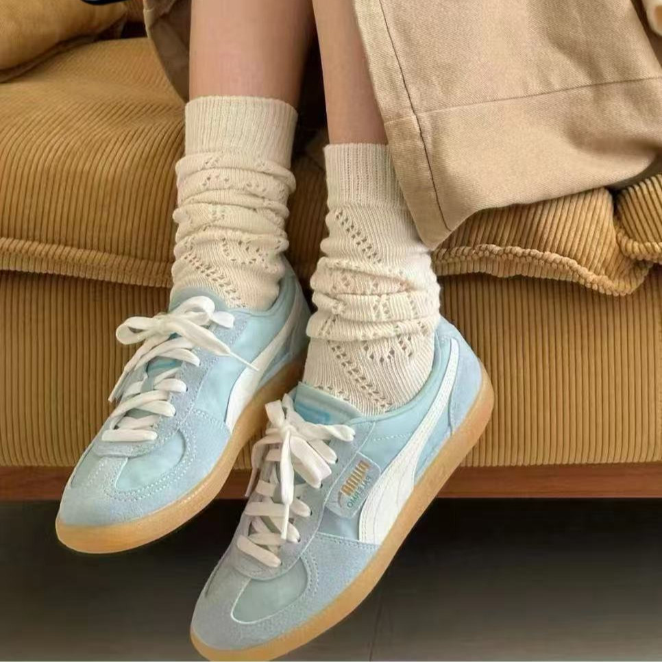 【🚚พร้อมส่ง❗️ของแท้ 100%】PUMA Palermo  Og  Leather รองเท้าผ้าใบ  396464-01/396464-03/396463-11/399341-02/397549-01