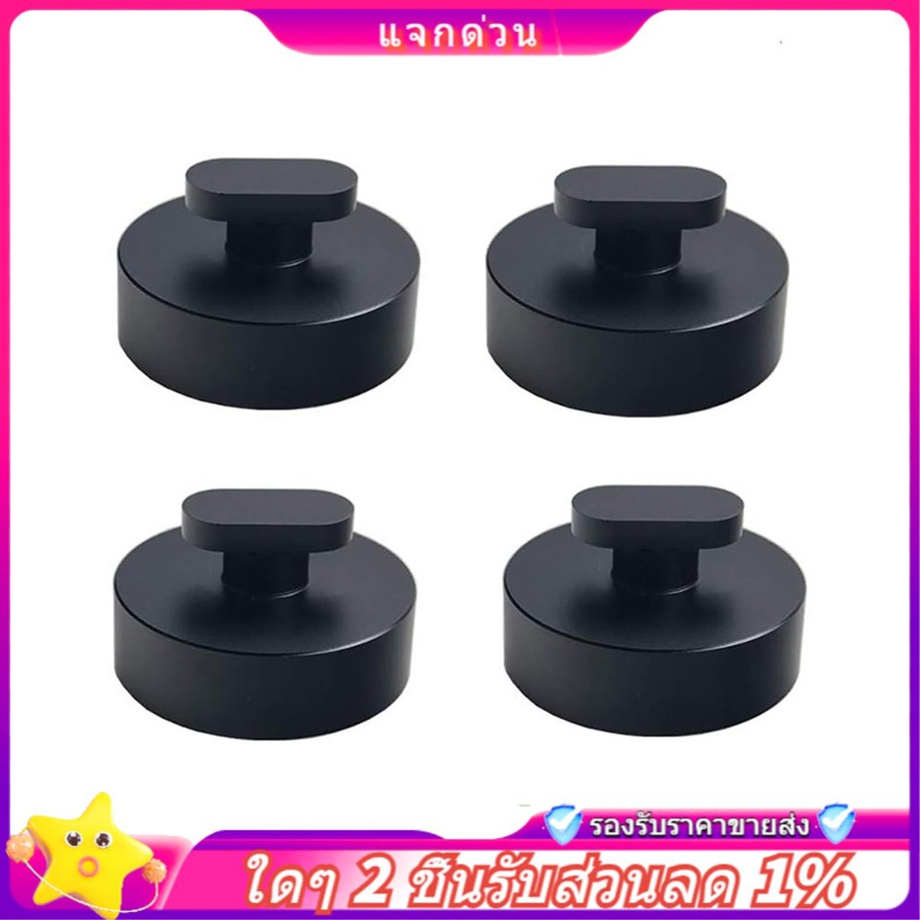 In -Auto 4 Pack Black Billet Aluminium Jack Pad Jack สําหรับ C5 C6 Z06 อุปกรณ์เสริมทดแทน