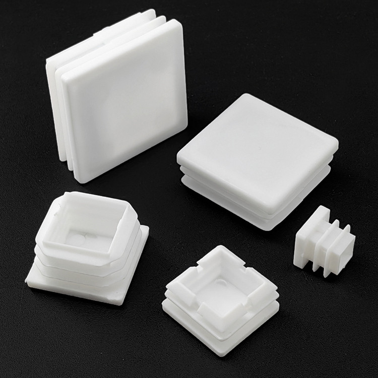 สีขาว อบ เฟอร์นิเจอร์ขาพลาสติกแผ่นยางหมวกเท้าโต๊ะเก้าอี้เท้ากลวงปกเคล็ดลับหมวกท่อภายในยางที่ว่างเปล่าหมวกเคล็ดลับหมวก - รูปที่ 5