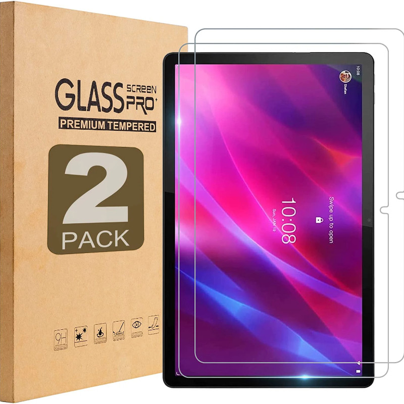 2 ชิ้น 100D Full Cover HD Clear Matte Frosted ฟิล์มกระจกนิรภัยสําหรับ Lenovo Legion Y700 Tab Pad Go 