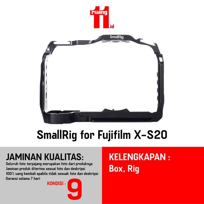 Smallrig Cage Fujifilm XS20 X-S20 Original - Smallrig XS20 L Bracket sn 190425