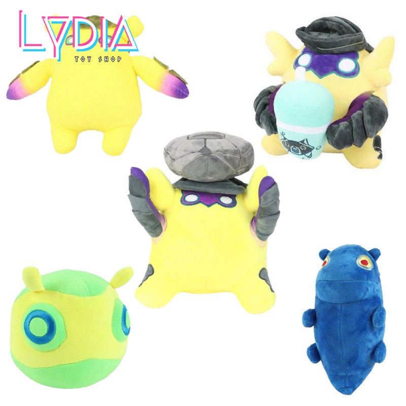 Valorant Gekko Plush Dizzy Wingman Mosh เกมเดียวกันยัดไส้ของเล่นหมอนนุ่ม