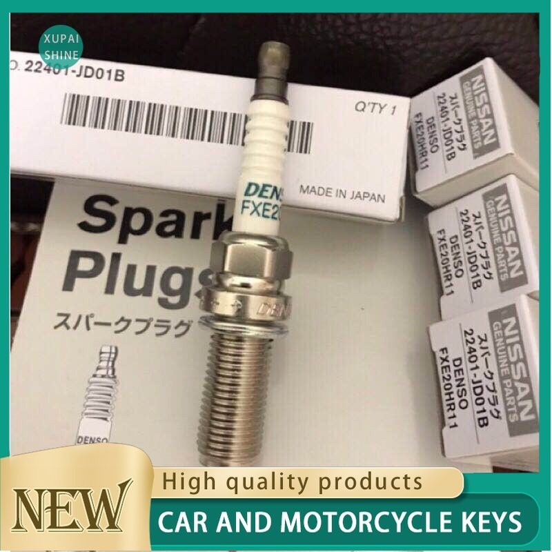 XPS4PCS DENSO FXE20HR11 22401-JD01B Good Iridium Spark Plug สําหรับ Nissan TIIDA,SYLPHY, MARCH, ALME