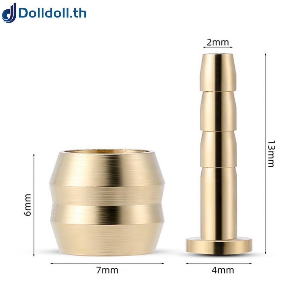 [Dolldoll]30pcs Bike Brake Olive Brass Insert Set for BH59 Hose Compatible with MT200 M365