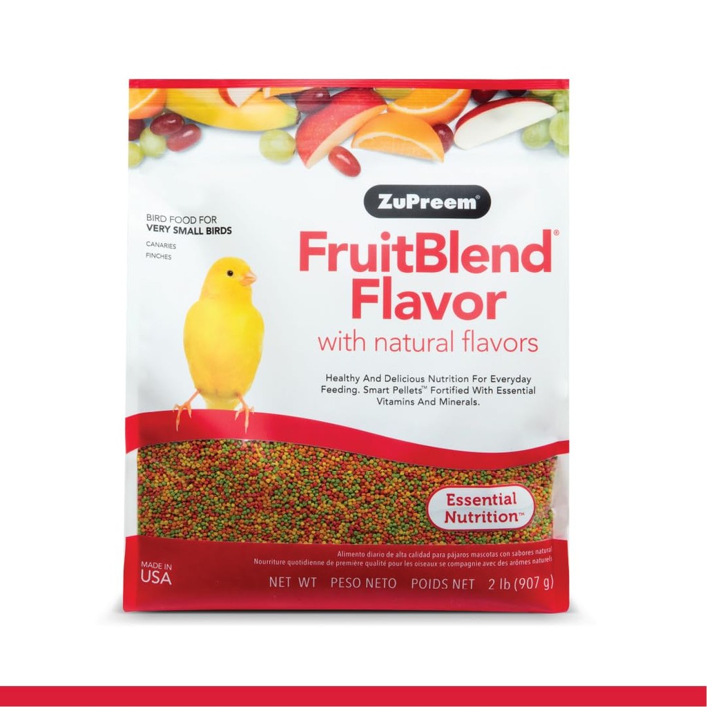 ZuPreem Fruit Blend XS Canary Finch 900g (x 1)