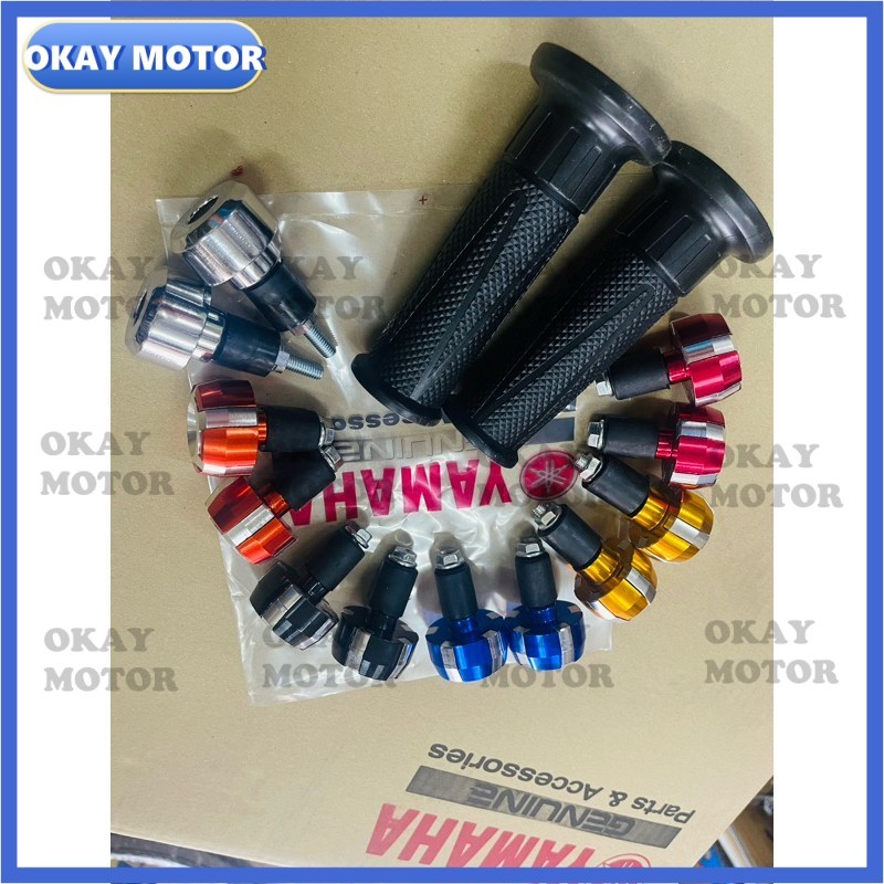 YAMAHA LC135 มาตรฐาน 135LC LC-135 Handle Grip Alloy Balancer v1 V2 V3 V4 V5 V6 V7 คันเร่ง Grip END G