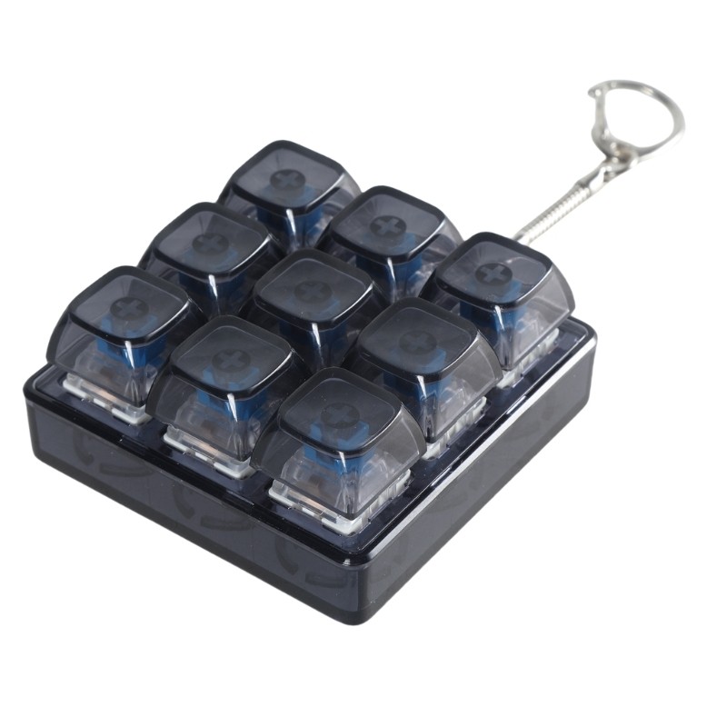 Bon 9Key XDA Profile เครื่องทดสอบปุ่มกดโปร่งแสง คีย์บอร์ดเชิงกลแบบบูรณาการ เครื่องทดสอบสวิตช์สําหรับรหัสและสํานักงาน
