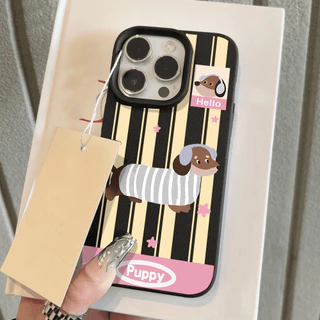 🚚เคสไอโฟน Case เคส iPhone 17 Pro Max Air 11 13 16 15 12 14 Pro Max เคสไอโฟน11 Puppy เคสกันกระแทกโทรศัพท์ซิลิโคน