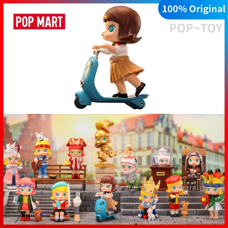 POPMART MOLLY Imaginary Wandering Series Cute Figure POP MART Official [100% ของแท้]