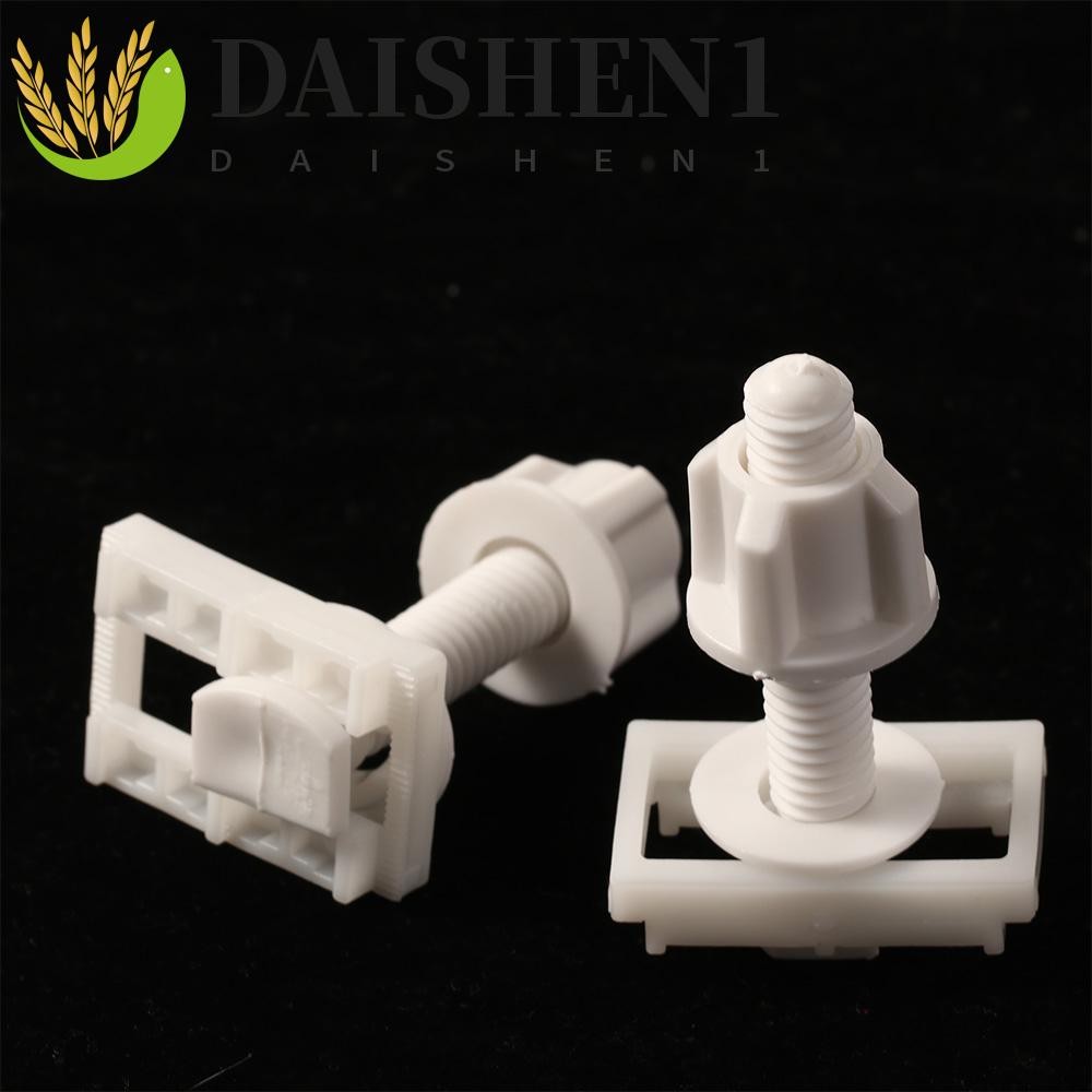 ดาishen1 ห้องน้ําที่นั่งติดตั้งบานพับ DIY ฮาร์ดแวร์ห้องน้ําซ่อมเครื่องมืออะไหล่สําหรับฝาชักโครกปะเก็นยึดชุด