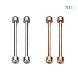 1 Pair Watch Strap Screw Pins for Smart Watch Bracelet Clasp Buckle Friction Tub