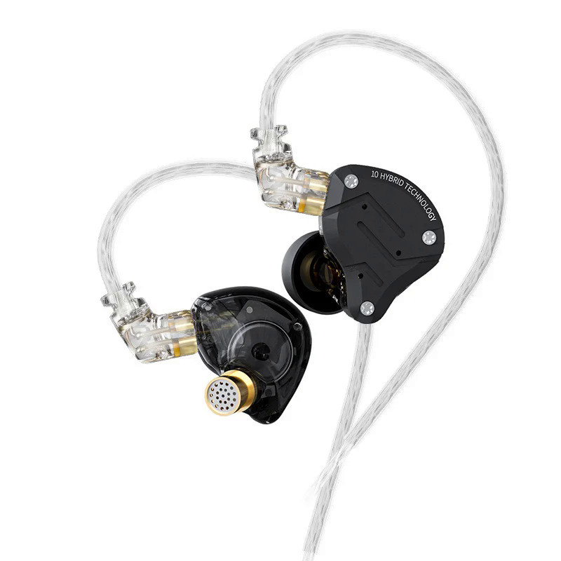 KZ ZS10 PRO In-ear Earphone 4BA+1DD Hybrid HIFI Metal Headset Sport Noise Cancelling Headset KZ ZSX 