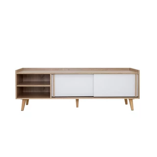 Looms ไซด์บอร์ด รุ่น Clinta สีไม้อ่อน (150x40x50 ซม.) แบรนด์ LOOMS