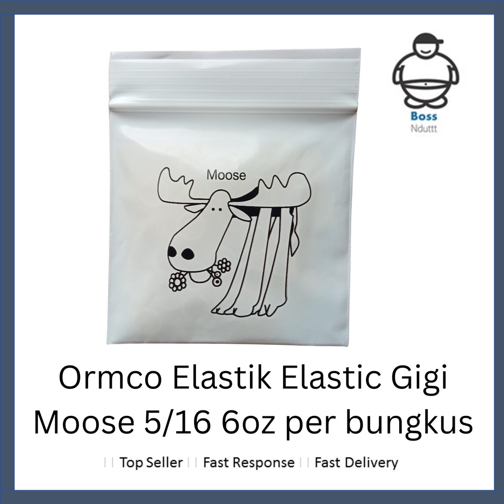 Ormco Elastic Dental Moose 5/16 6 ออนซ์ต่อแพ็ค