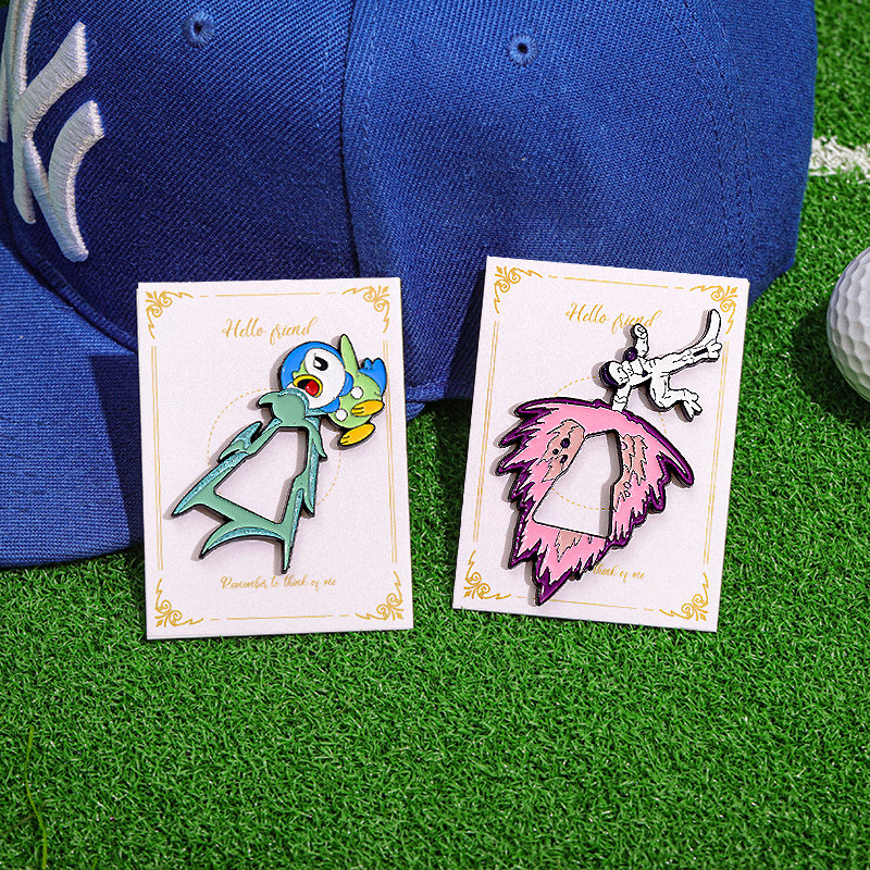 เกมแอนิเมชั่น Pokémon Series เคลือบ Badge New Era เบสบอลหมวก Pin แฟชั่นกระเป๋าเป้สะพายหลังอุปกรณ์เสริมตกแต่งเครื่องประดับของขวัญ