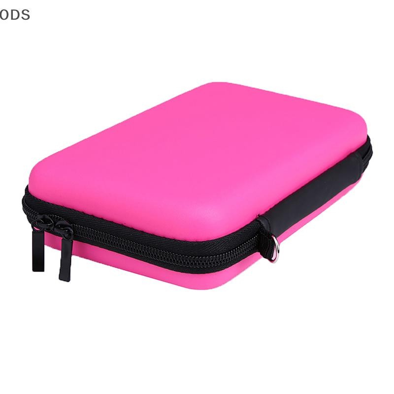 Ods 1PC สําหรับ 3DS XL 3DS LL EVA ผิวพกพากระเป๋าสําหรับ Nintendo 3DS XL LL พร้อมสายคล้องทนทานรอบป้องกันกรณี OD