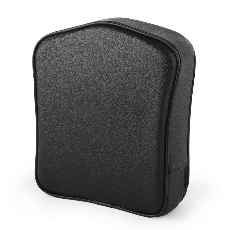 Mo Motorcycle Sissy Bar Seat Soft Pad Driver Rider For Honda VTX1300 VTX1800 VTX 1300 1800 Black