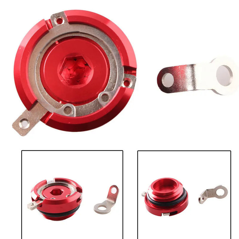 Mo Motorcycle Engine Oil Filler Cap for Yamaha  WR250F WR250R  FJ1100  FJ1200  FJR1300 FZ6R  FZ600  