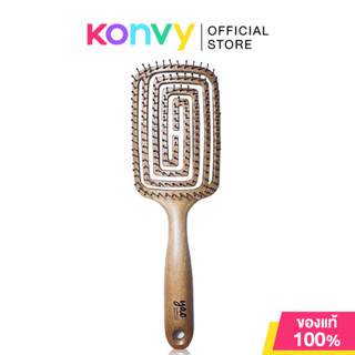 YAO Moving Square Brush Wooden Texture 124g.