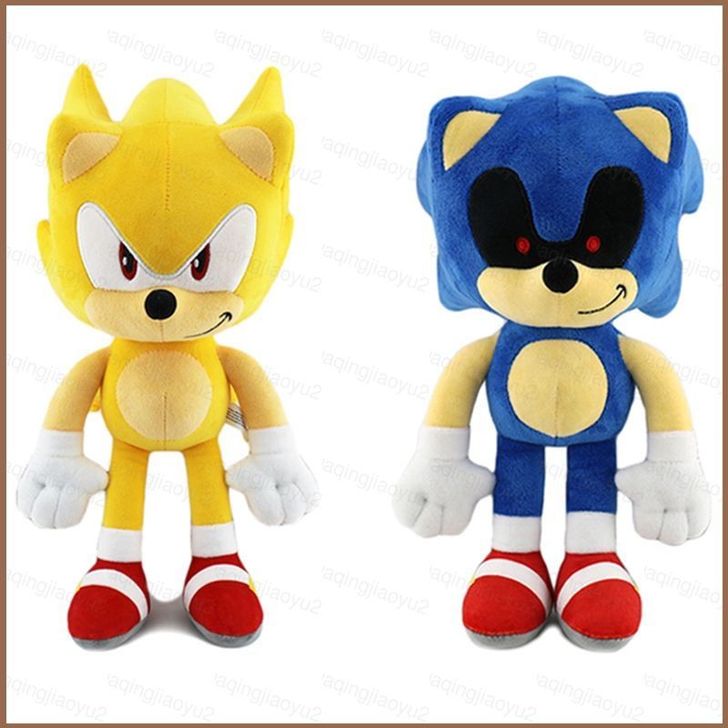 Hq2 30 ซม.Sonic EXE Super Sonic ของเล่นตุ๊กตาตุ๊กตาตุ๊กตาของขวัญเด็กตกแต่งบ้านเด็กโยนหมอนของเล่นเด็ก