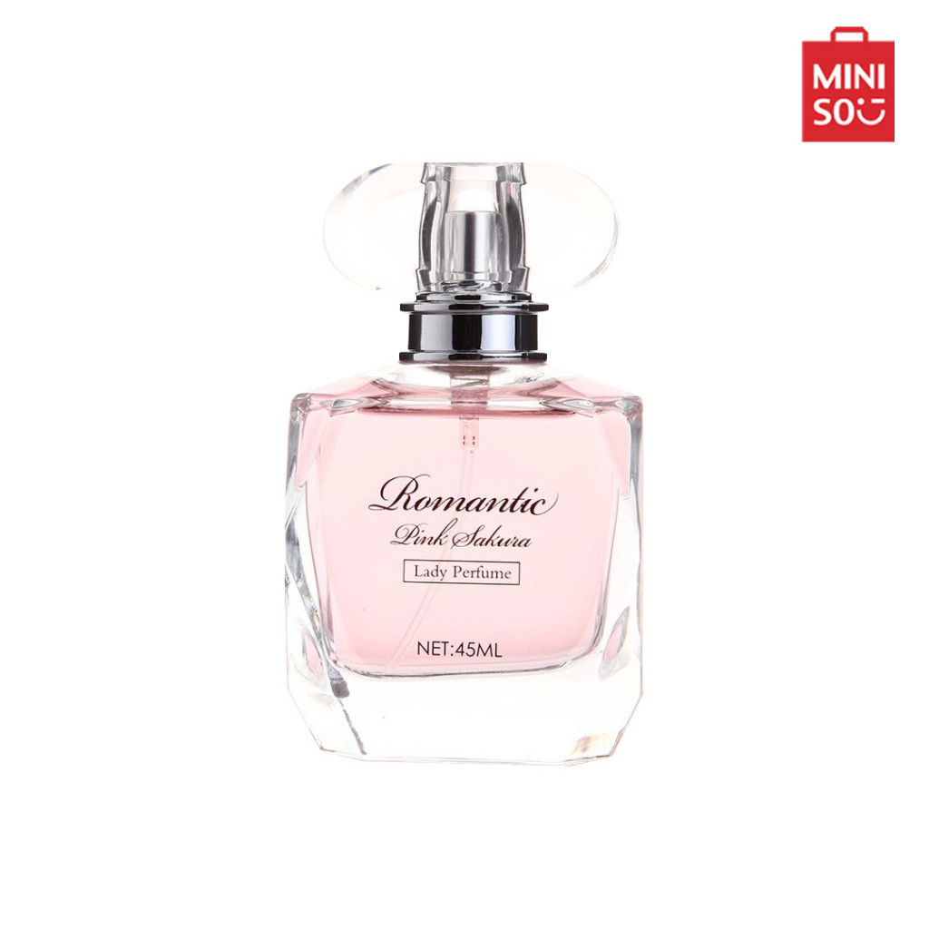 ขายดีที่สุด ✅ MINISO น้ำหอมผู้หญิงติดทนนาน รุ่น Romantic Pink Sakura Lady Perfume ลิขสิทธิ์แท้💯