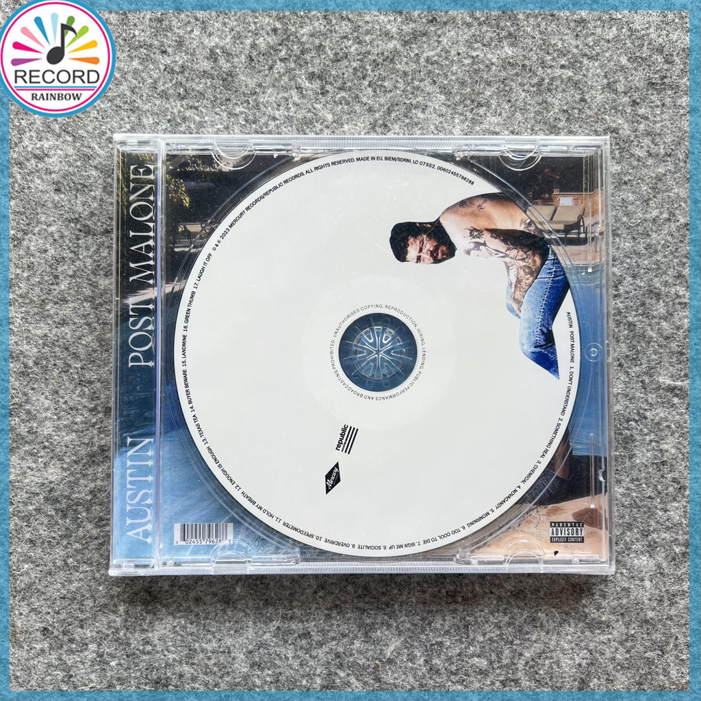 Post Malone Austin 2023 Original CD Album Brand New [Sealed]