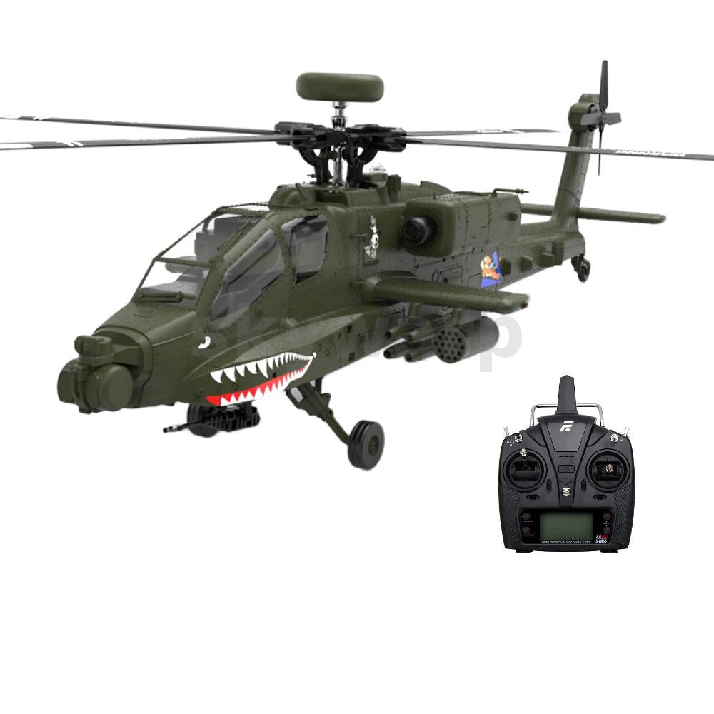 Eachine E250 AH-64 Apache 2.4G 6CH 3D 6 แกน Gyro Dual มอเตอร์ไร้แปรง 1:32 Scale Flybarless RC เฮลิคอ