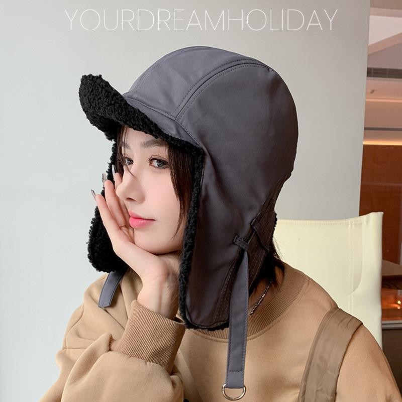Unisex ผู้ชายผู้หญิงฤดูหนาวที่อบอุ่นหมวกแฟชั่น Thicken Faux ขนหมวก Earflap รัสเซีย Windproof หิมะหมวก