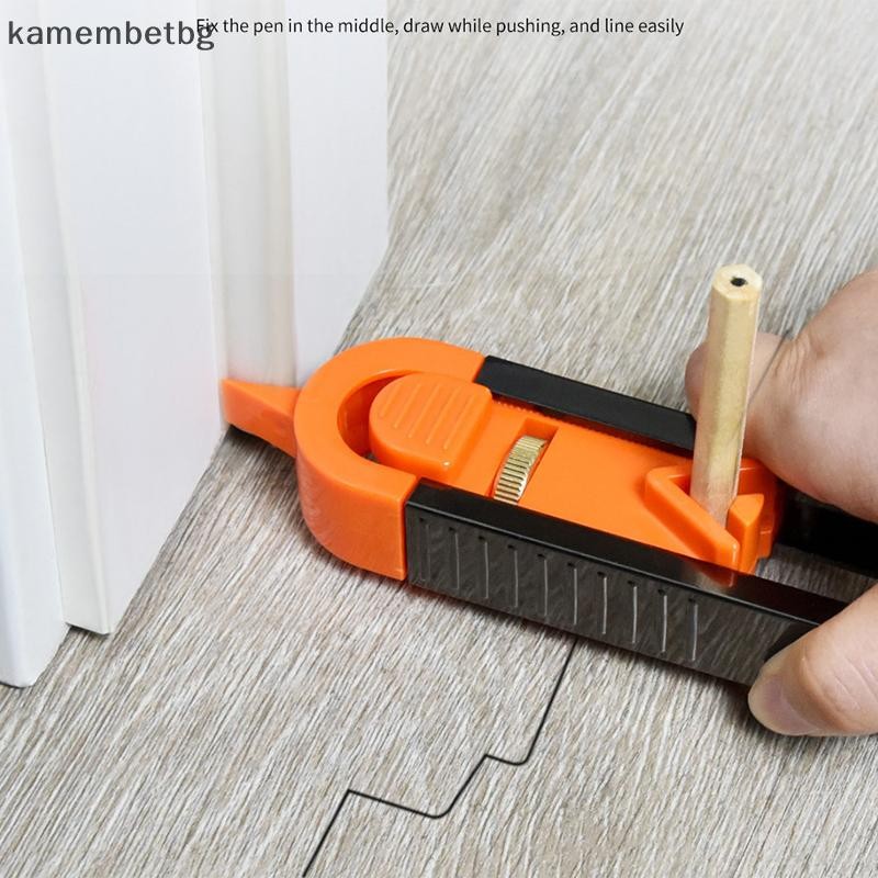 Kamembetbg ไม่สม่ําเสมอ Contour Gauge Contour Scribing ไม้บรรทัด Takedown Gauge Takedown เครื่องมือปรับล็อคงานไม้เครื่องมือวัด TH