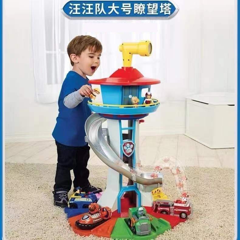 【OMG】หอคอย paw patrol paw patrol toys paw patrol tower paw patrol bus ทีม Wang Wang มีส่วนร่วมอย่างม